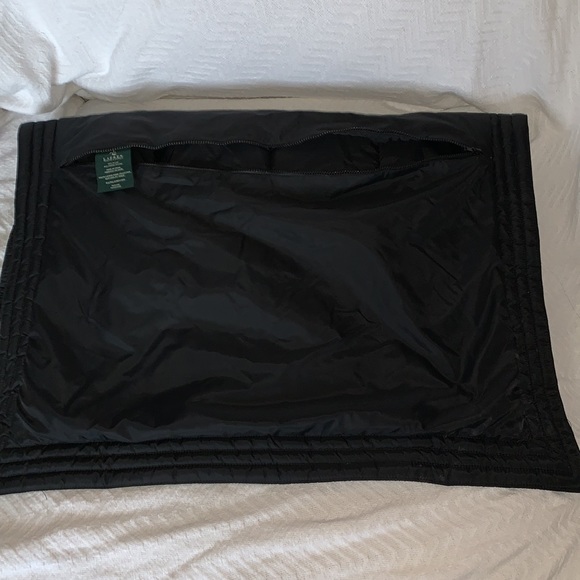 Black Ralph Lauren Pillow Shams - Picture 2 of 7